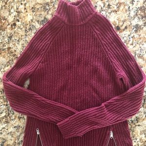 Abercrombie & Fitch Mock Turtleneck Sweater